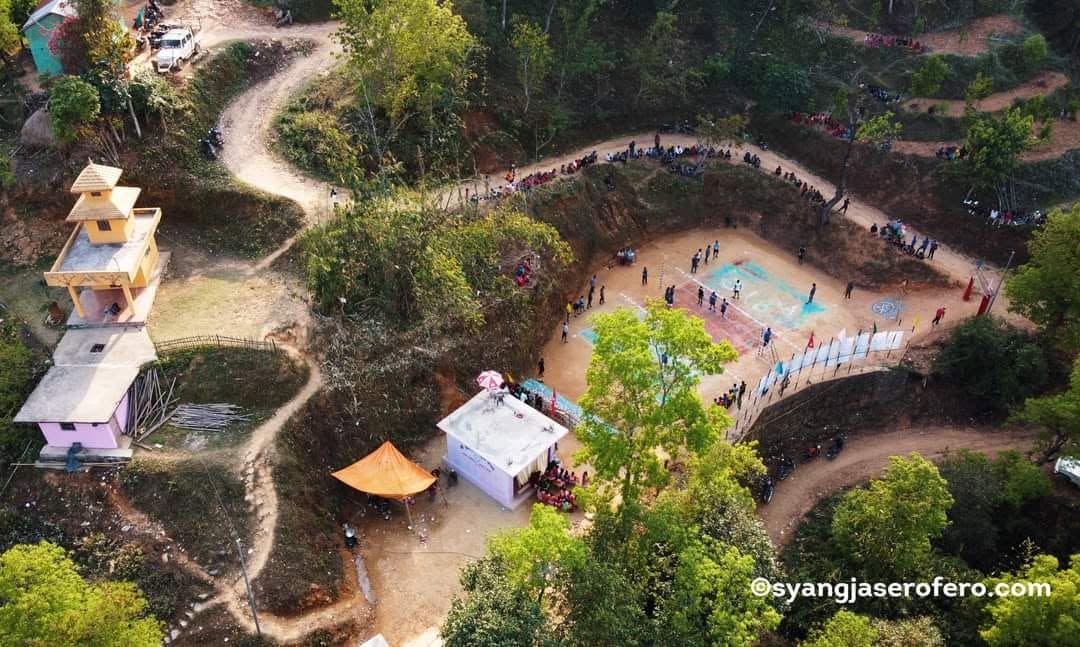 Nishan Youth Club volleyball ground